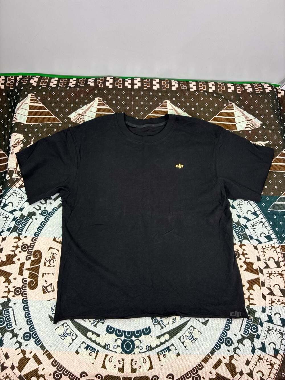 DJI Fly To New Heights Drone Graphic T-Shirt Black Size S